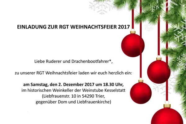 Weihnachtsfeier  2017
